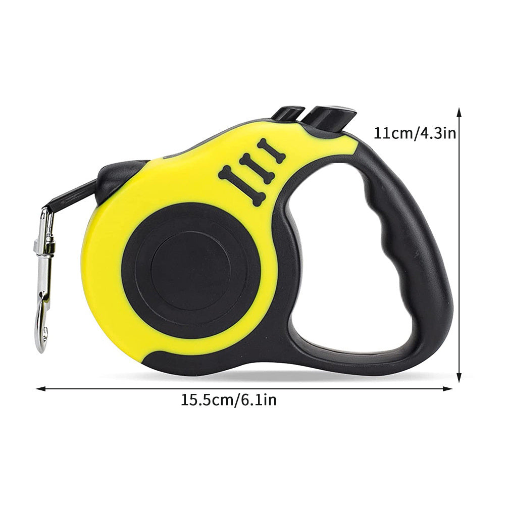Pet Leash For Dog & Cat; Retractable Dog Leash Automatic Telescopic Tractor Dog Rope For Outdoors; dog leash Doba